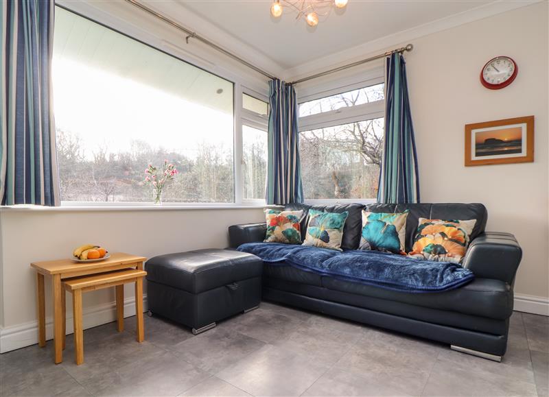 Relax in the living area at Woodland Retreat, Perrancoombe near Perranporth