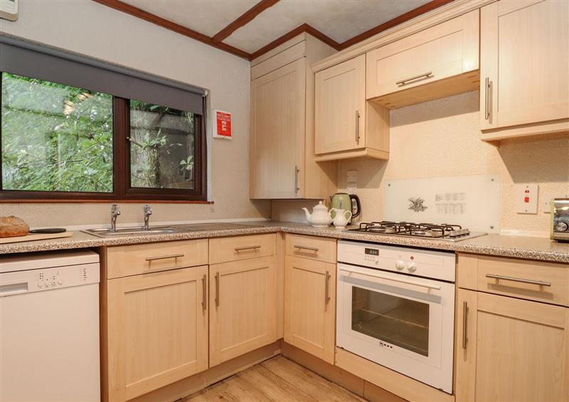 This is the kitchen at Woodland Retreat, Skiptory Howe 41A