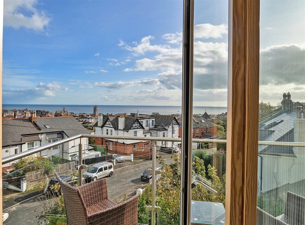Balcony at Woodland Rise in Teignmouth, Devon