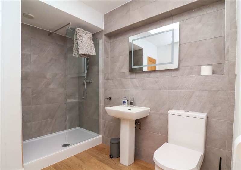 Bathroom at Woodland Roost, Parkham near Bideford