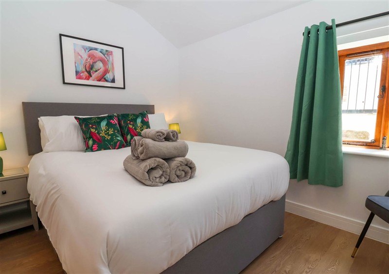 This is a bedroom at Woodland Roost, Parkham near Bideford