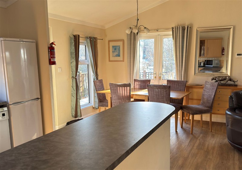 The kitchen (photo 3) at Woodland View 31 - The Hawthorns, Finlakes Holiday Park near Chudleigh