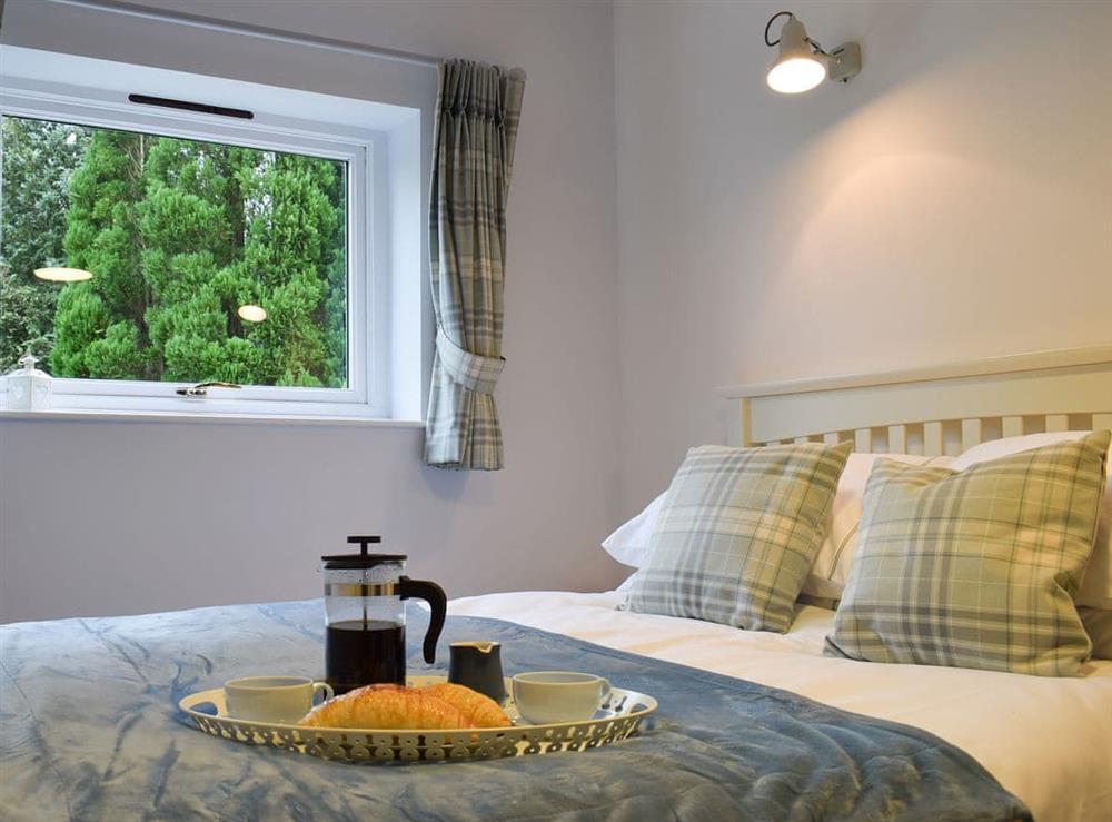 Double bedroom at Woodland View in Cow Ark, near Clitheroe, Lancashire