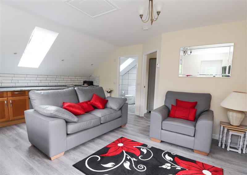 Enjoy the living room at Woodland View, Eryrys near Llanarmon-Yn-Ial