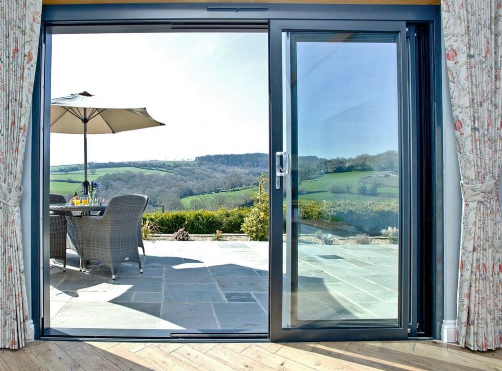 Incredible views from property at Woodland View Lodge in Axminster, Devon