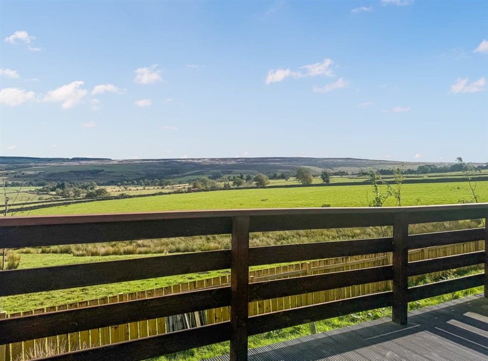 Exterior at Woodland View Lodge in Hexham, Northumberland