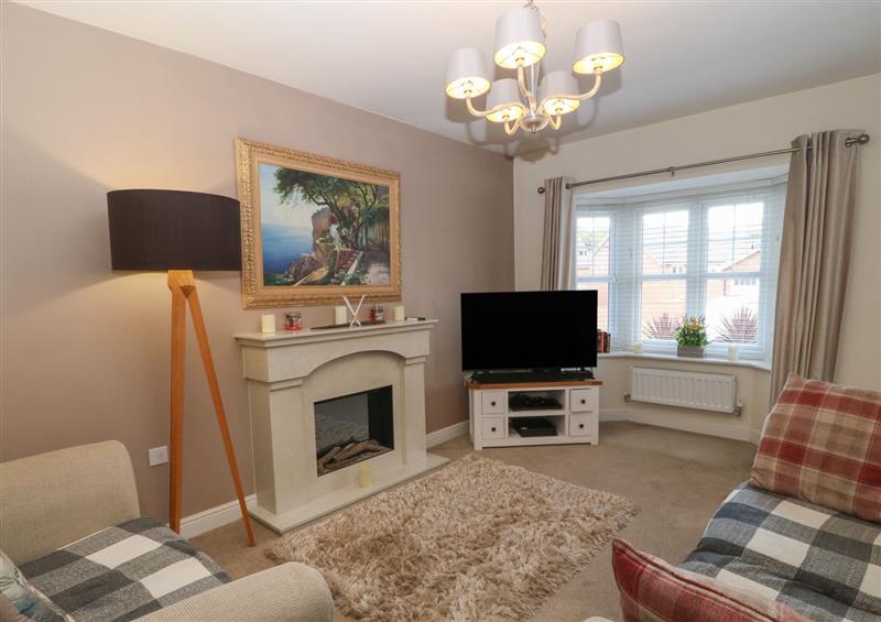 The living area at Woodland View, Old Colwyn