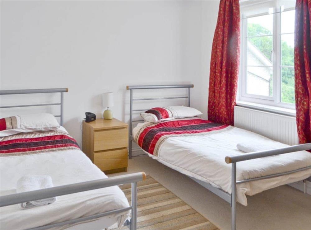 Twin bedroom at Woodland View in Shanklin, Isle Of Wight