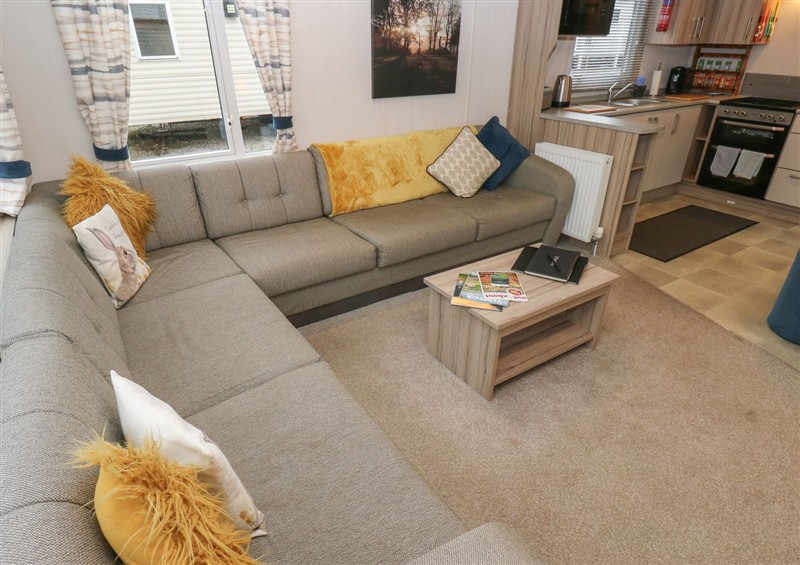 The living room at Woodland View, Tosside near Settle