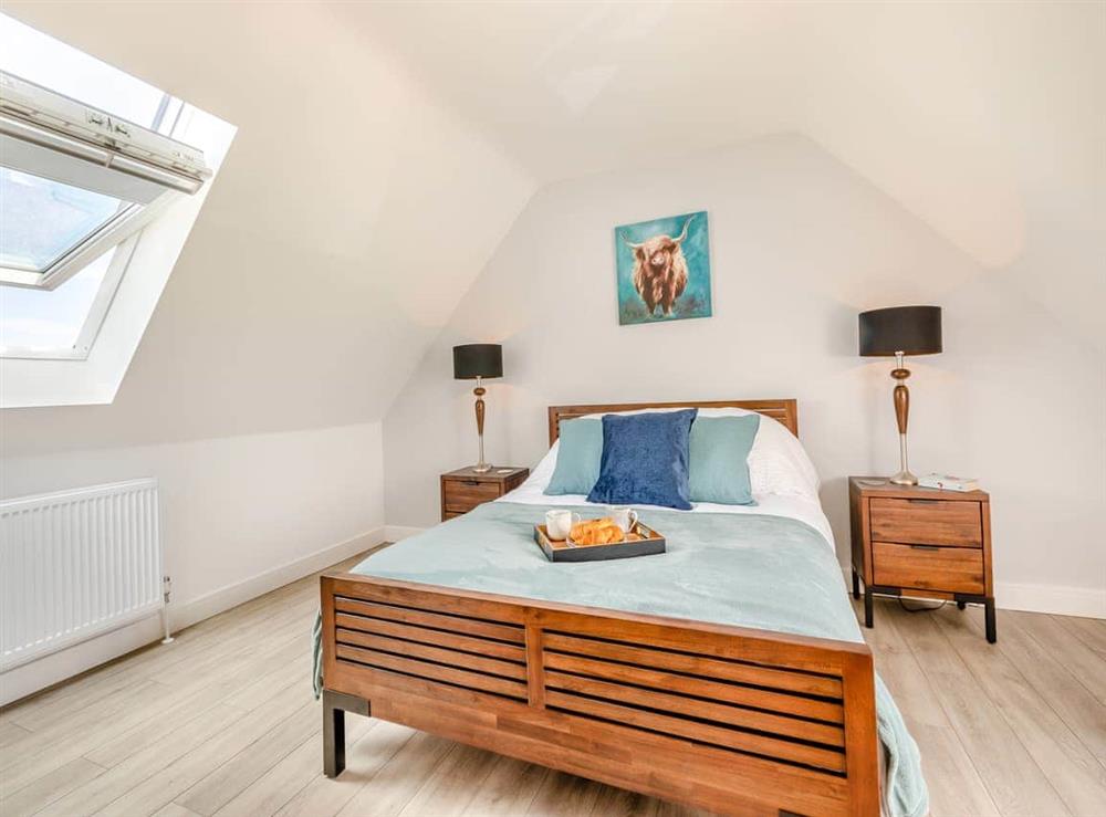 Double bedroom at Woodlands Annexe in Glastonbury, Somerset
