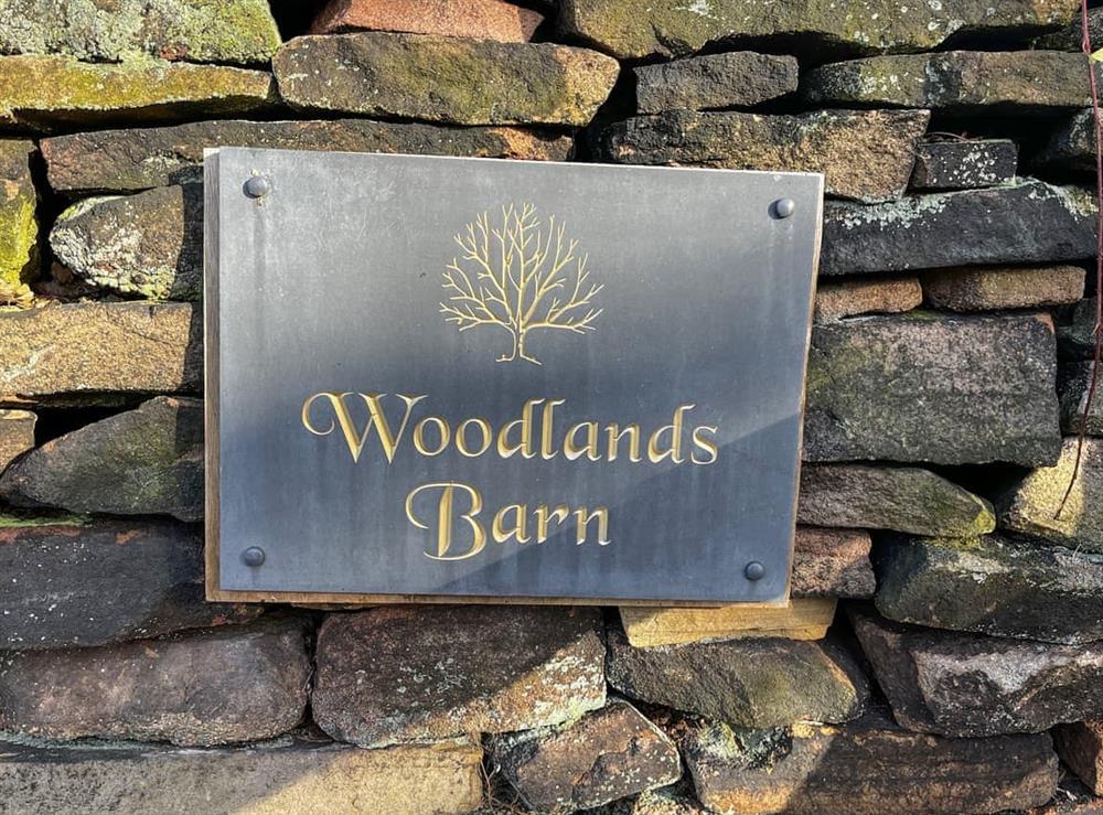 Exterior at Woodlands Barn in Chinley, Derbyshire