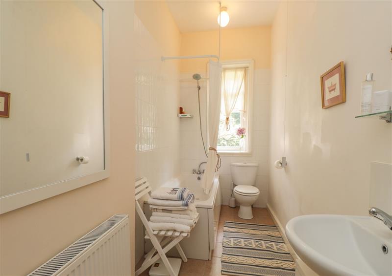 This is the bathroom at Woodlands By The Sea Cottage, Sholden
