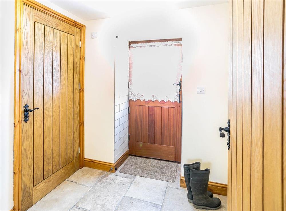 Hallway at Woodlands Clough in Don View, near Dunford Bridge, South Yorkshire