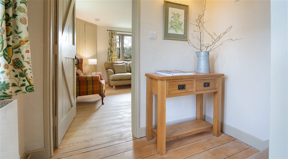 The entrance hall at Woodlands Cottage in Nr Haywards Heath, West Sussex