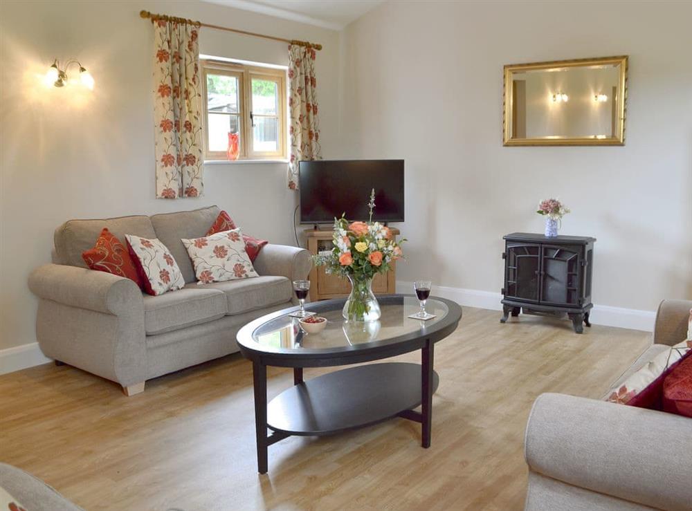 Comfortable living area at Woodlands Dairy Cottage in Adversane, near Billingshurst, West Sussex