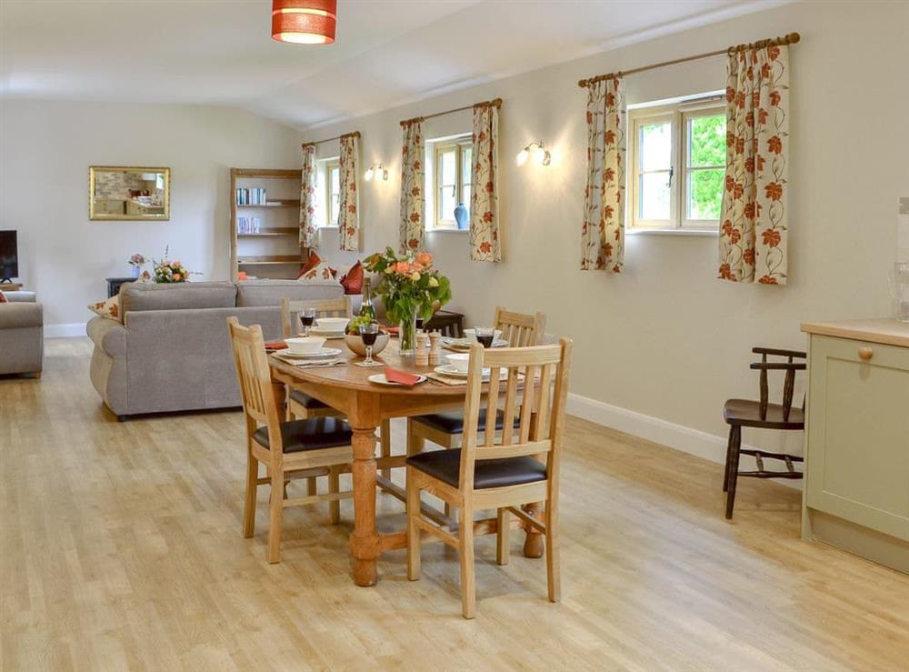 Well presented open plan living space at Woodlands Dairy Cottage in Adversane, near Billingshurst, West Sussex