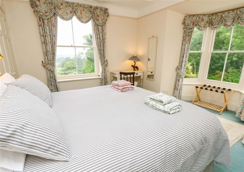 One of the bedrooms at Woodlands, Freshwater
