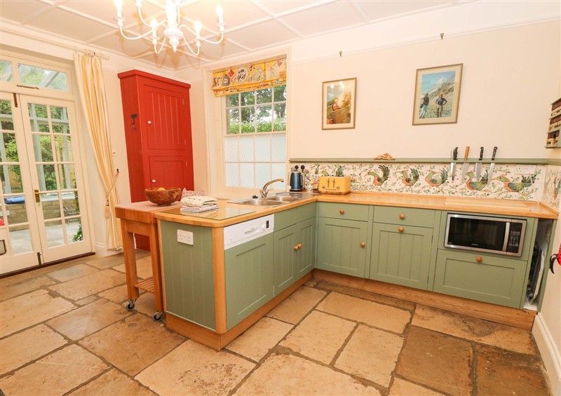 The kitchen at Woodlands, Freshwater