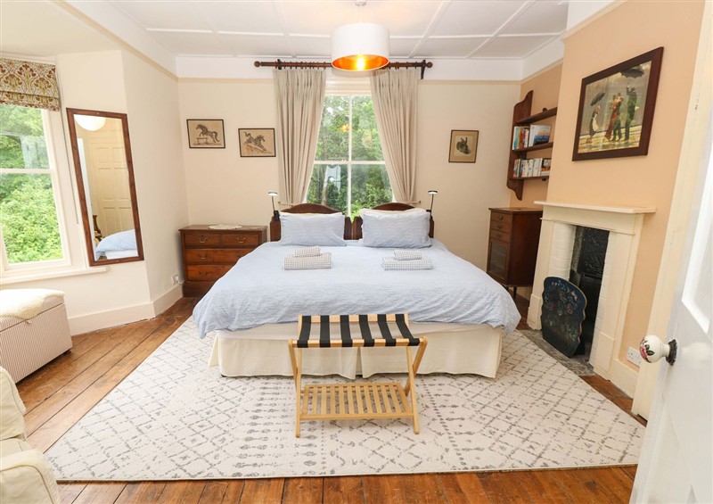 This is a bedroom at Woodlands, Freshwater