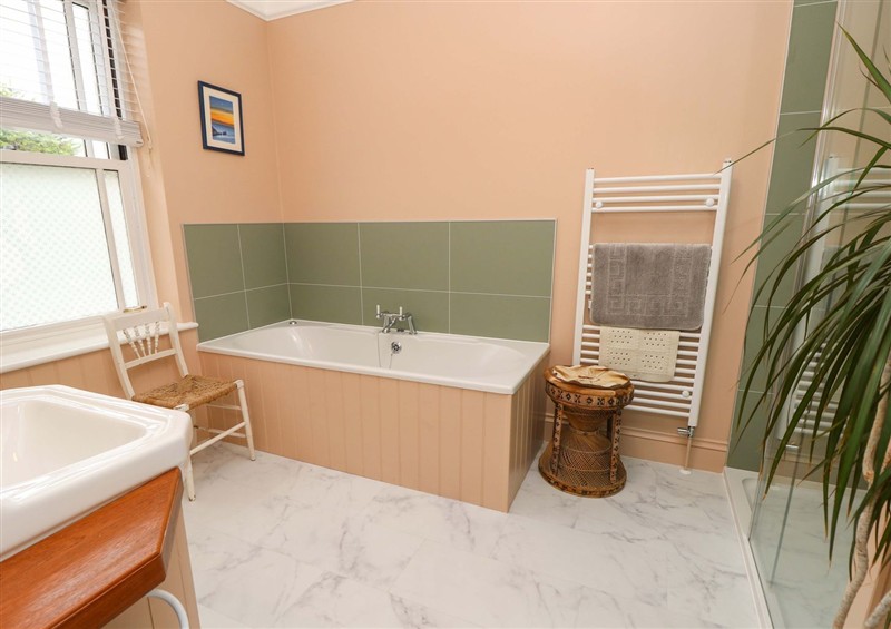 This is the bathroom at Woodlands, Freshwater