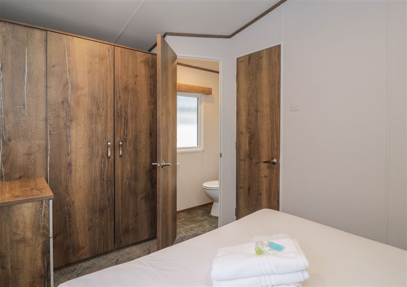 One of the bedrooms at Woodlands Gold (WO 41), Ruthin