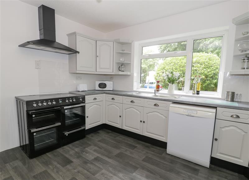 This is the kitchen (photo 2) at Woodlands Retreat, Llanfwrog near Ruthin