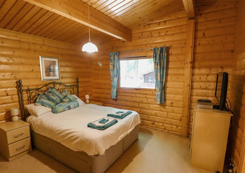 One of the bedrooms at Woodlands Retreat, Louth