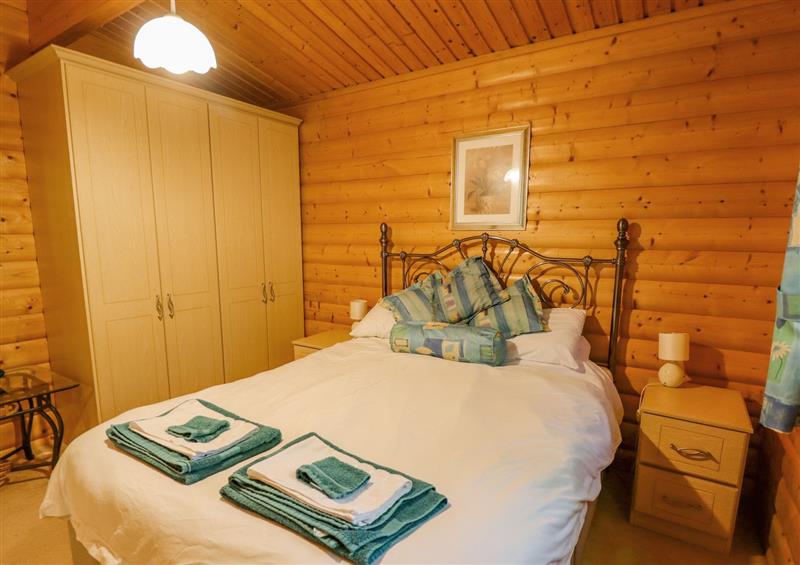 This is a bedroom at Woodlands Retreat, Louth