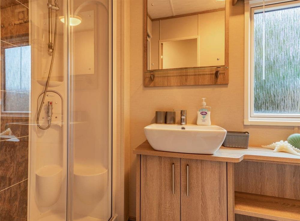 Shower room at Woodlands in Sewerby, near Bridlington, North Humberside