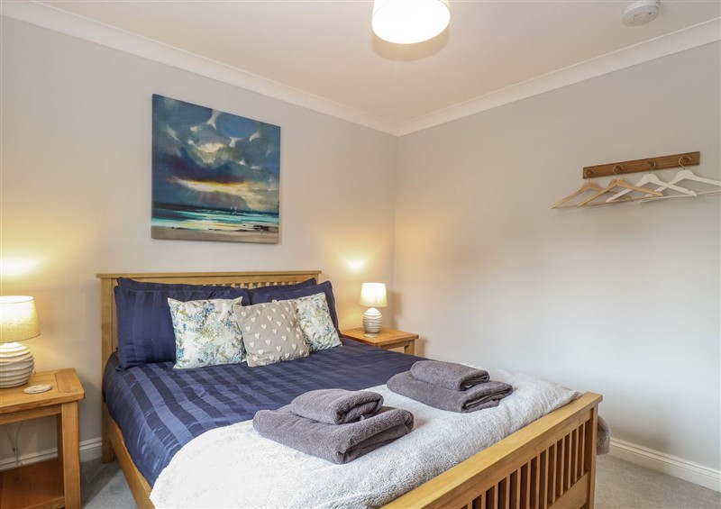 One of the bedrooms at Woodlark, Docking