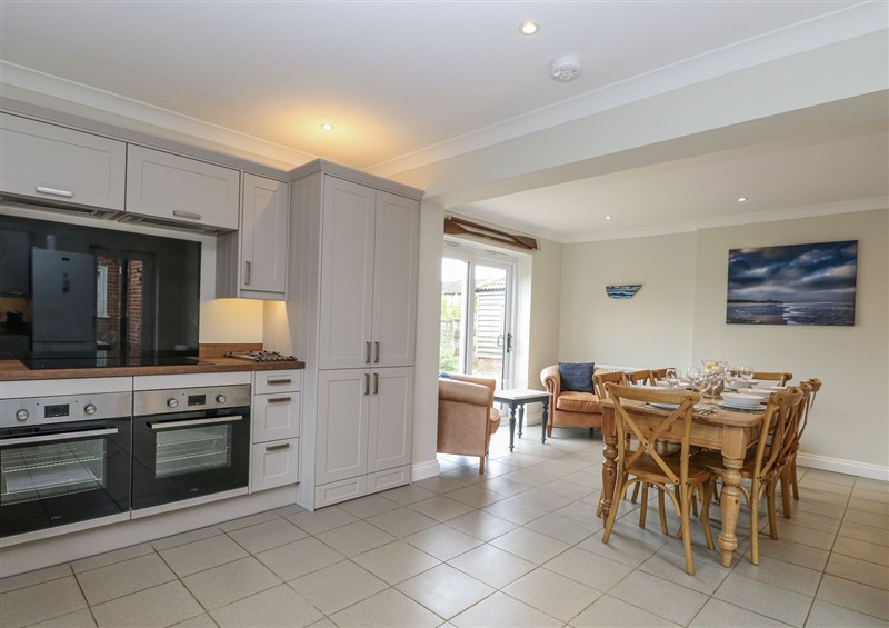 The kitchen at Woodlark, Docking