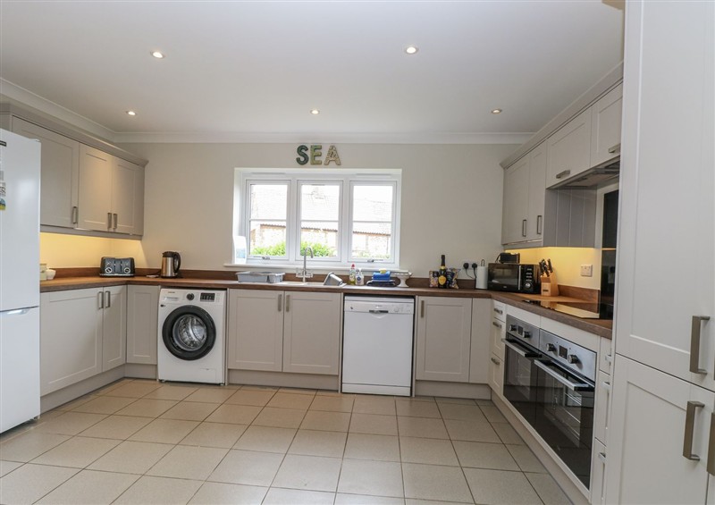 This is the kitchen at Woodlark, Docking