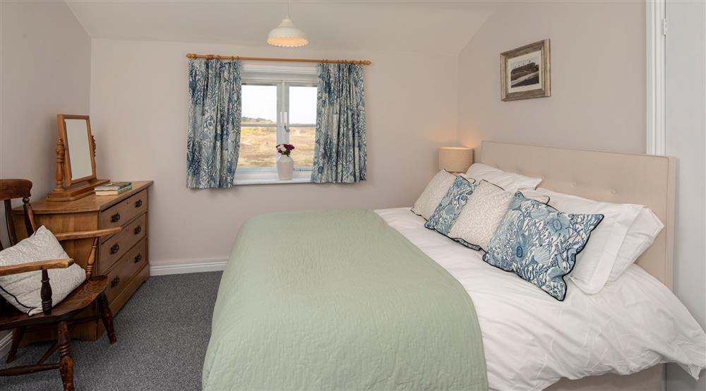 The double bedroom at Woodlark in Saxmundham, Suffolk