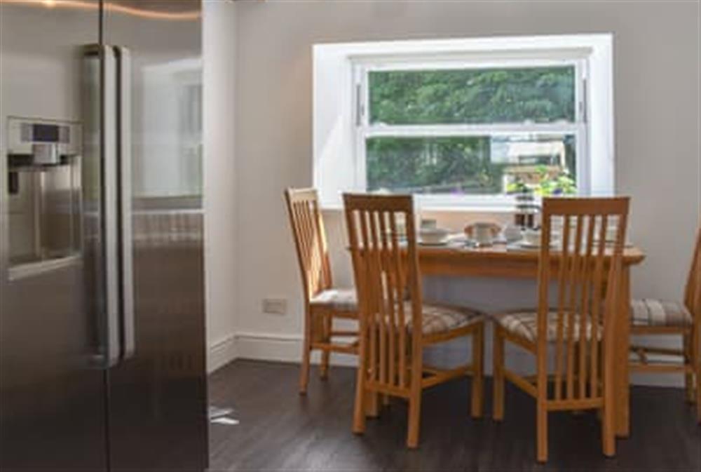 Delightful kitchen/ dining room at Woodlea Cottage 2 in Whiting Bay, near Dippen, Isle Of Arran