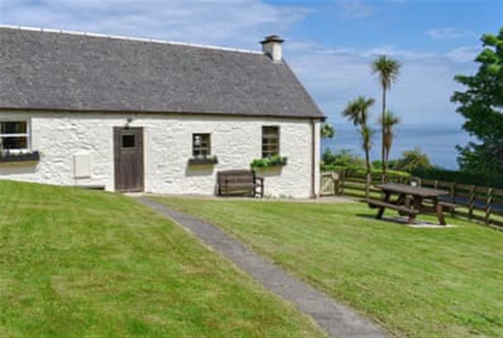 Wonderful holiday home with sea views at Woodlea Cottage 2 in Whiting Bay, near Dippen, Isle Of Arran