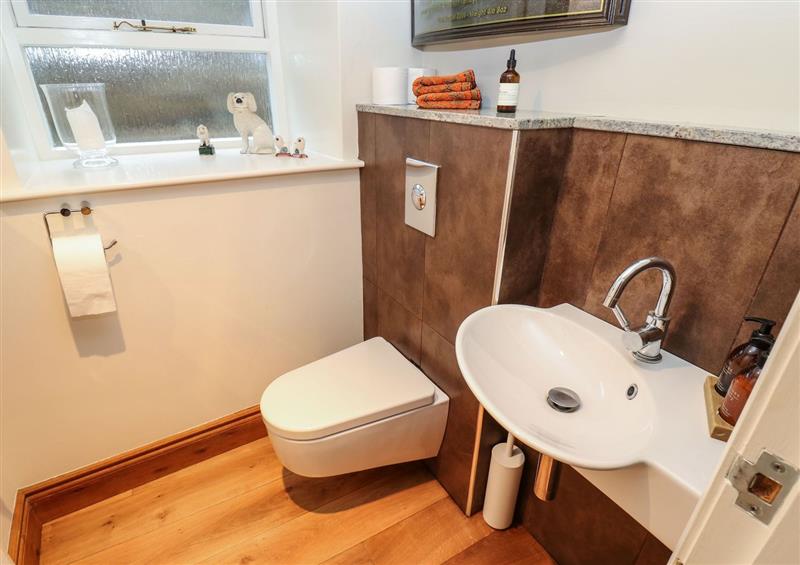 This is the bathroom at Woodlea Cottage, Almondbury