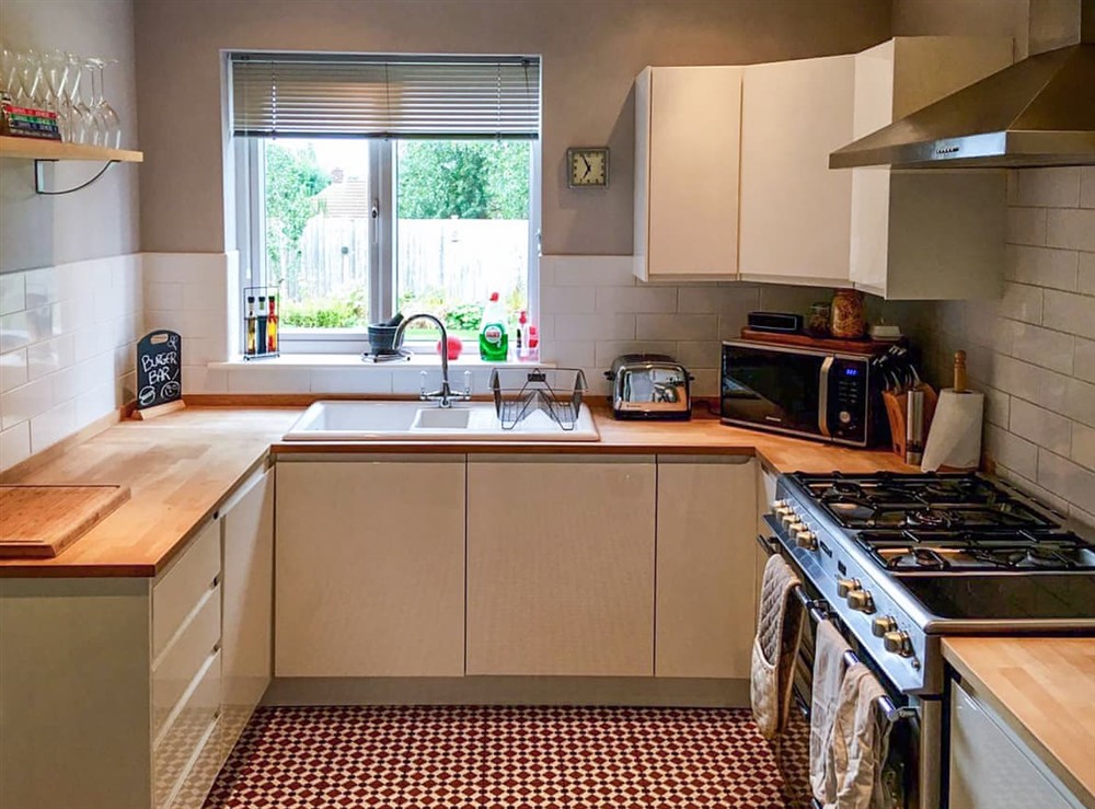 Kitchen at Woodlea House in York, North Yorkshire