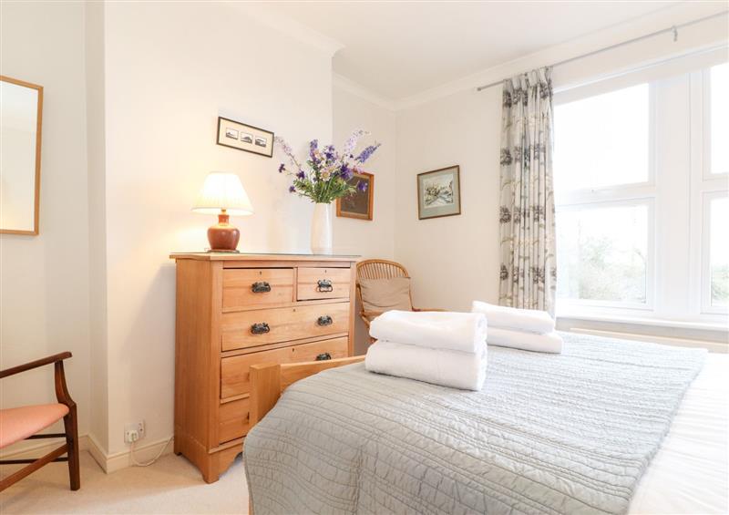 A bedroom in Woodlea at Woodlea, West Fleetham near Seahouses