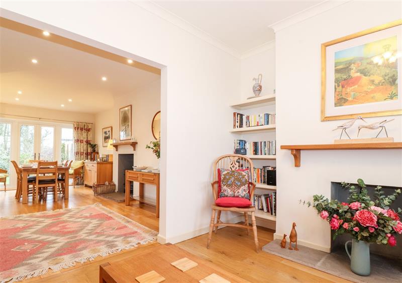 Enjoy the living room at Woodlea, West Fleetham near Seahouses