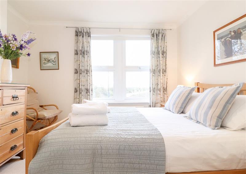 One of the 4 bedrooms at Woodlea, West Fleetham near Seahouses