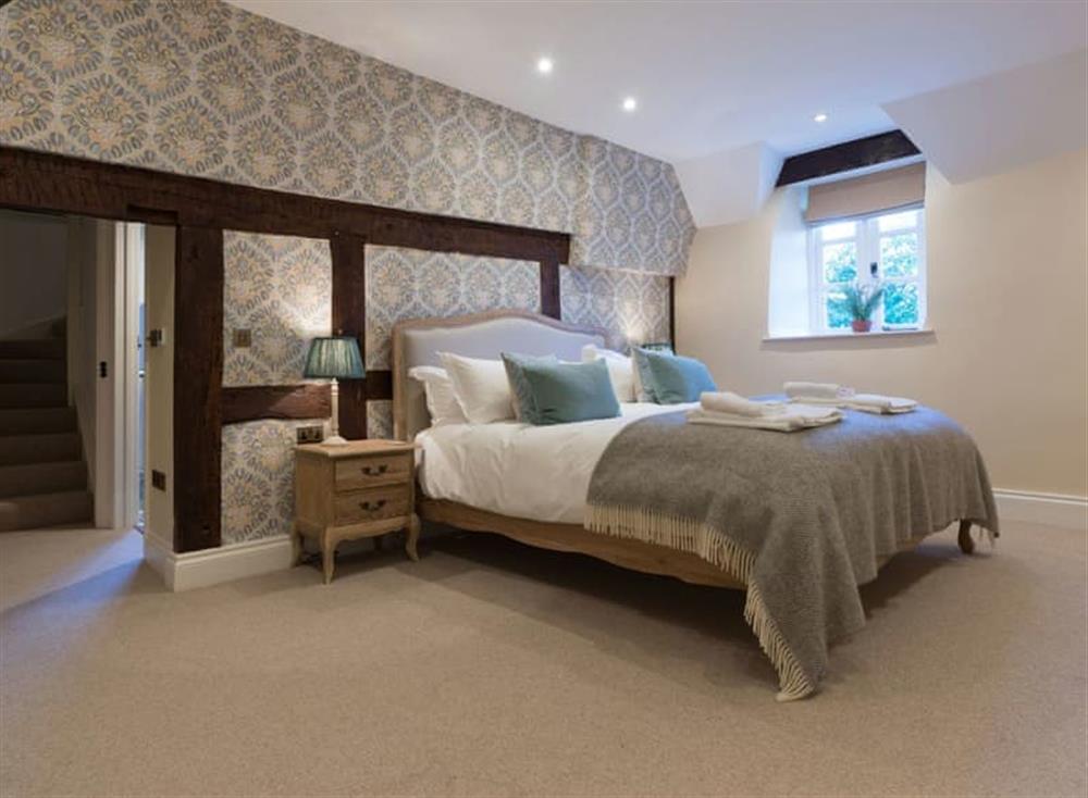 Master bedroom at Woodlet Cottage in Ashwell, England