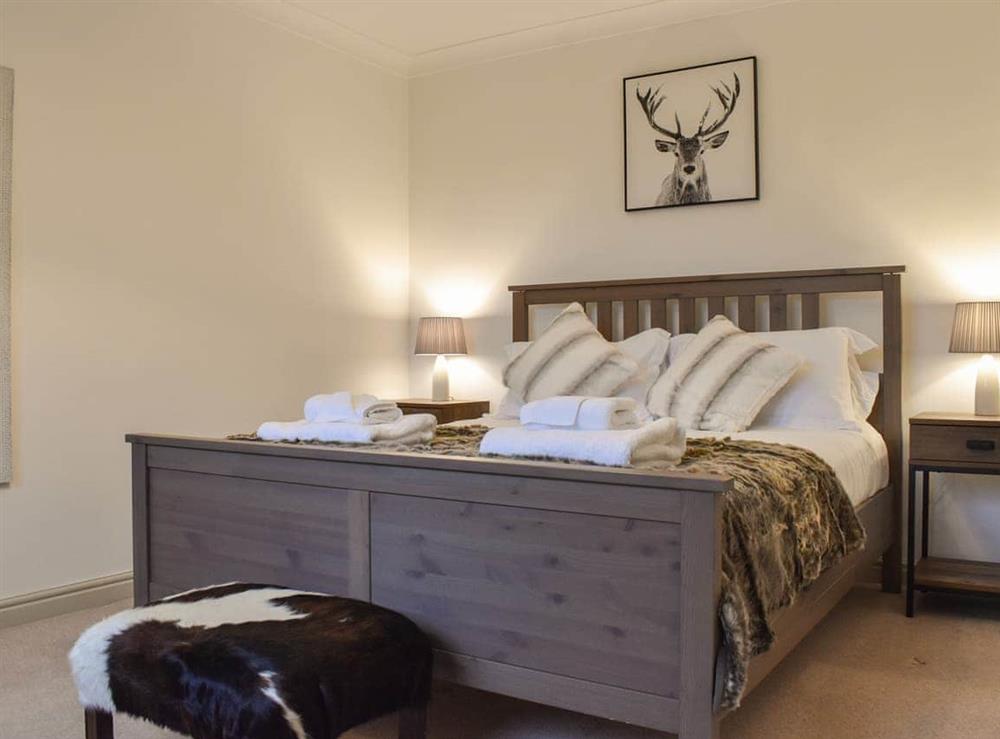 Double bedroom at Woodman House in Sleights, near Whitby, North Yorkshire