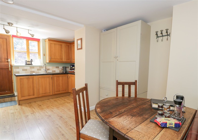 Kitchen at Woodpecker Cottage, Llangollen