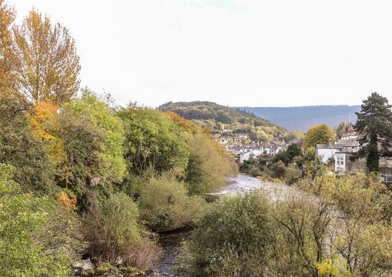 The setting around Woodpecker Cottage at Woodpecker Cottage, Llangollen