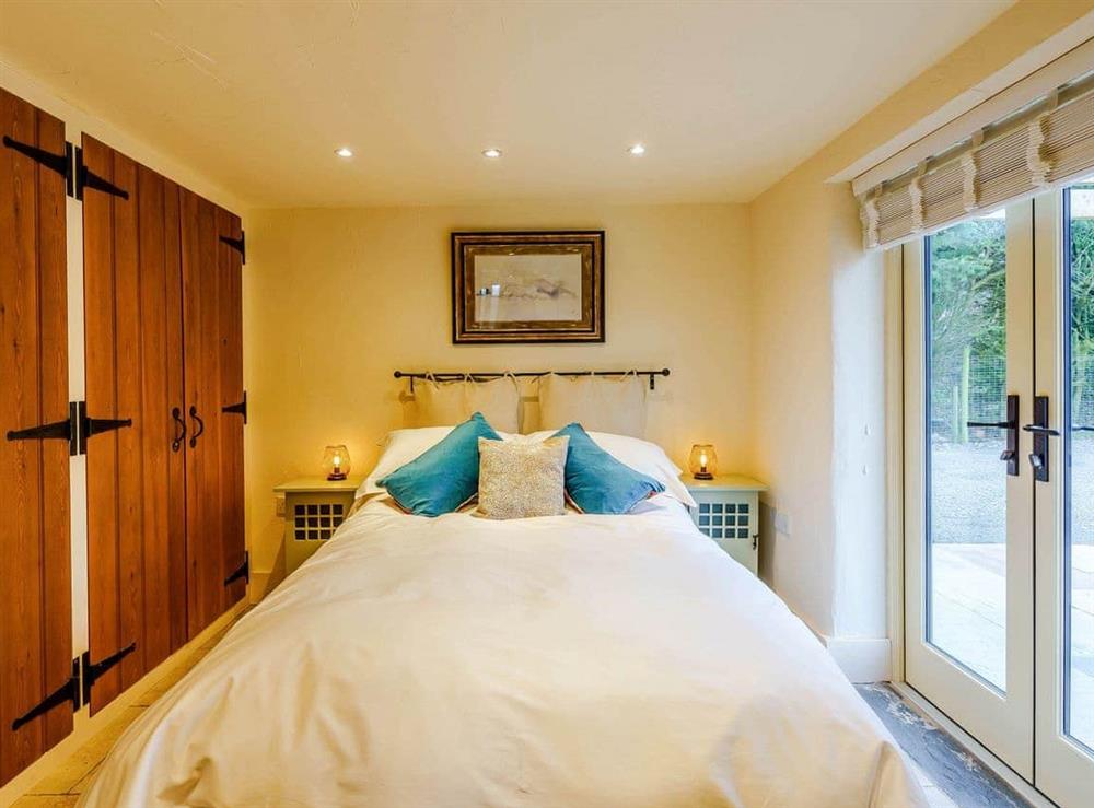 Double bedroom at Woodpecker Cottage in Preston, near Garstang, Lancashire