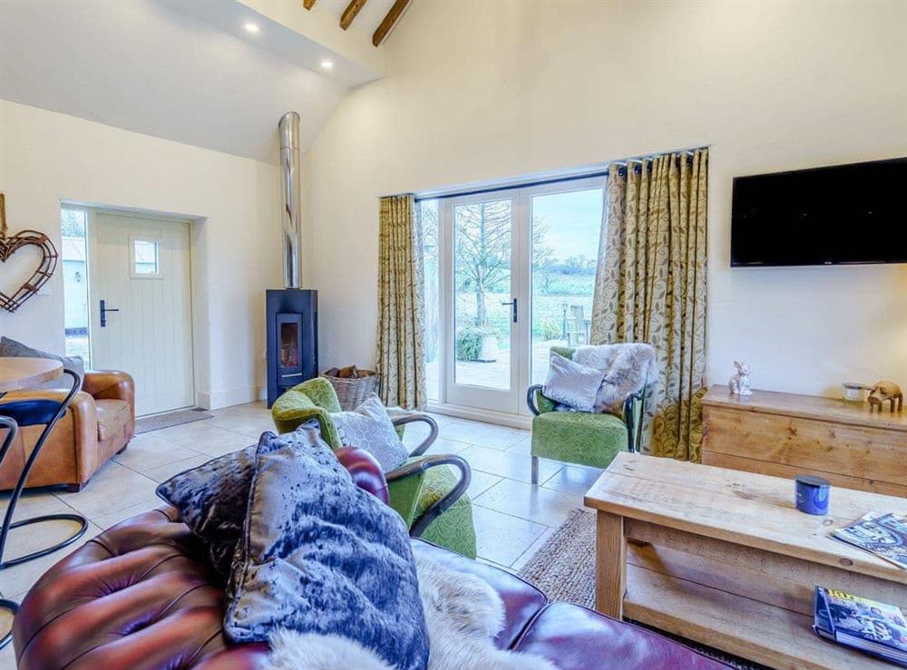 Living area (photo 2) at Woodpecker Cottage in Preston, near Garstang, Lancashire