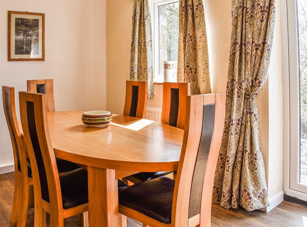 Dining Area at Woodpecker Cottage in Y For, near Pwllhlei, Gwynedd