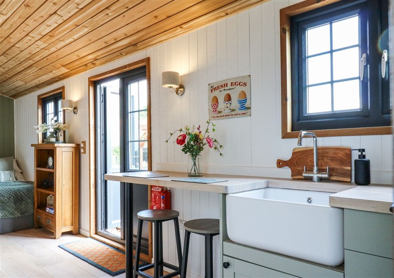 Kitchen at Woodpecker, Lode near Bottisham