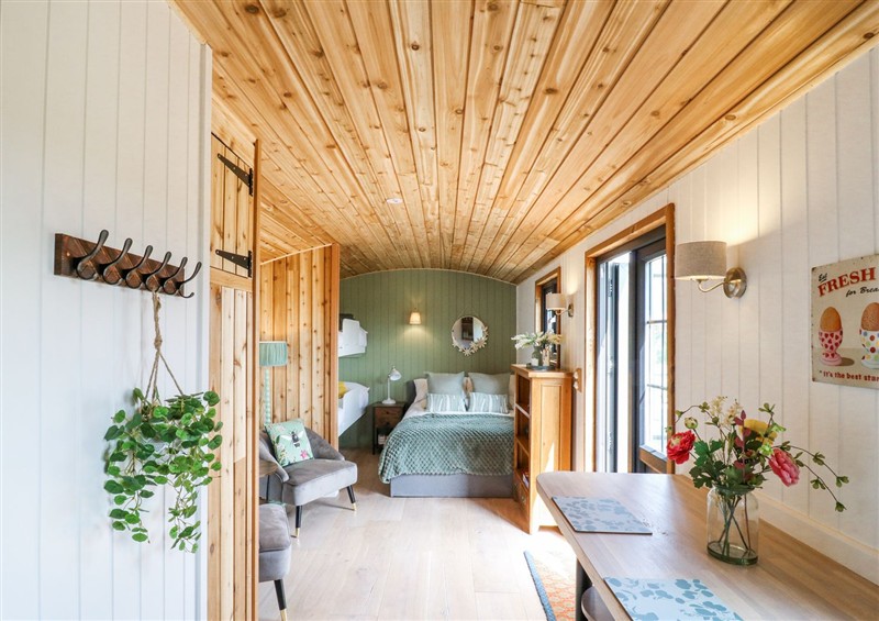 One of the bedrooms at Woodpecker, Lode near Bottisham