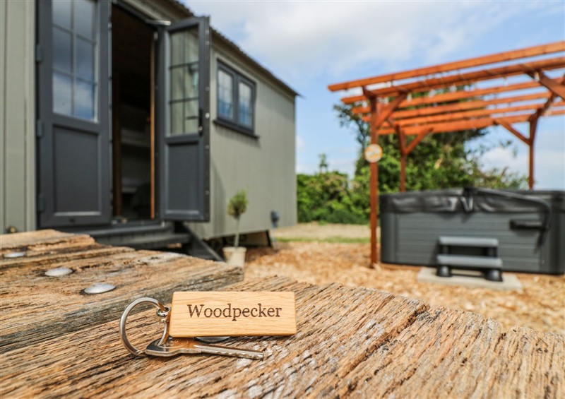 The setting at Woodpecker, Lode near Bottisham